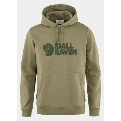 Fjällräven Logo Hoodie M, Light Olive, 2xl,  Fjällräven