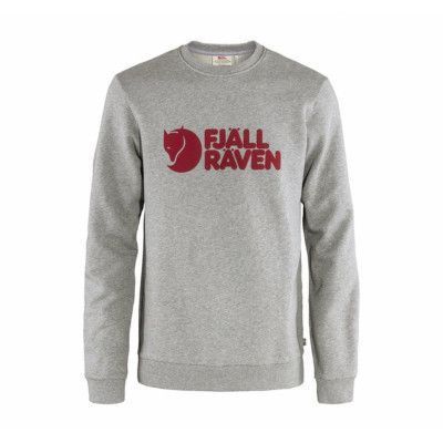 Fjällräven Logo Sweater M, Grey-Melange, Xs,  Fjällräven