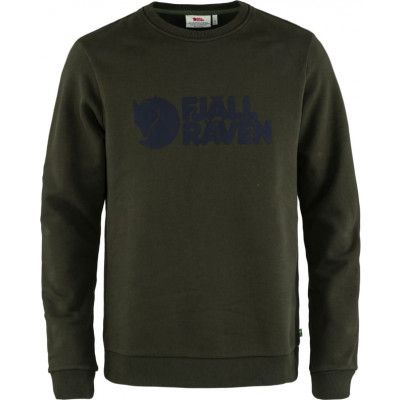 Fjällräven Men's Fjällräven Logo Sweater Deep Forest