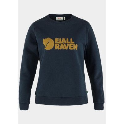 Fjällräven Logo Sweater W, Dark Navy, Xl,  Sweatshirts
