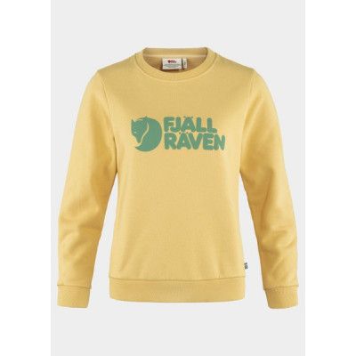 Fjällräven Logo Sweater W, Mais Yellow, Xl,  Sweatshirts