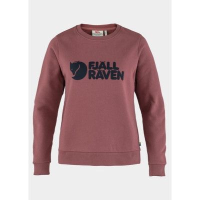 Fjällräven Logo Sweater W, Mesa Purple, L,  Sweatshirts
