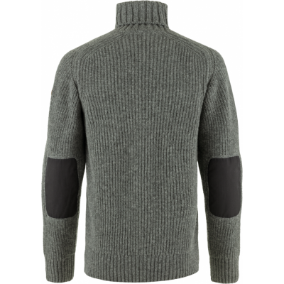 Fjällräven Men's Övik Roller Neck Sweater Grey-Melange