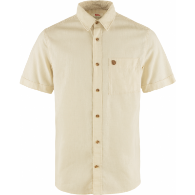 Fjällräven Men's Övik Travel Shirt Short Sleeve Chalk White
