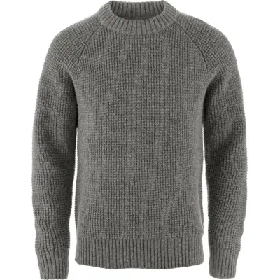 Fjällräven Men's Övik Waffle Knit Grey