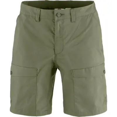 Fjällräven Men's Abisko Hybrid Trail Shorts Laurel Green