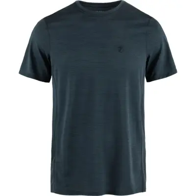 Fjällräven Men's Abisko Lite Short Sleeve Dark Navy