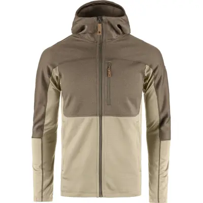 Fjällräven Men's Abisko Trail Fleece Fossil-suede Brown