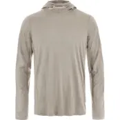 Fjällräven Men's Abisko Wool Hoodie Light Fossil