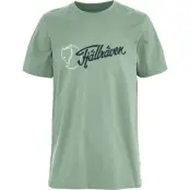 Fjällräven Men's Archive Logo T-Shirt Misty Green