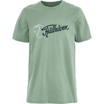 Fjällräven Men's Archive Logo T-Shirt Misty Green