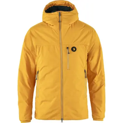 Fjällräven Men's Bergtagen 60 Insulation Jacket Mustard Yellow-mountain Blue
