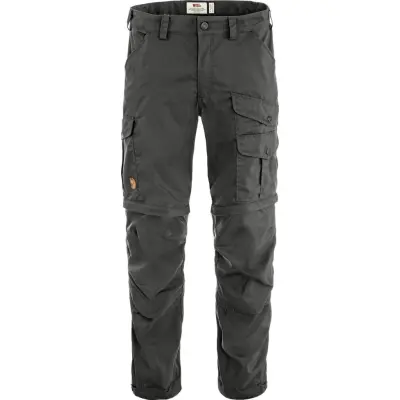 Fjällräven Men's Vidda Pro Lite Zip-Off Trousers Dark Grey
