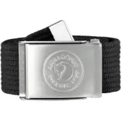 Fjällräven Unisex 1960 Logo Belt Black