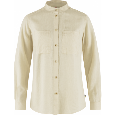 Fjällräven Women's Övik Hemp Shirt Long Sleeve Chalk White