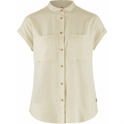 Fjällräven Women's Övik Hemp Shirt Short Sleeve Chalk White