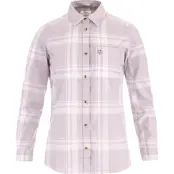 Fjällräven Women's Övik Lite Flannel Shirt Lavender Mist-eggshell