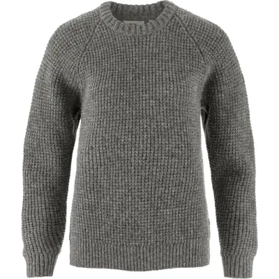 Fjällräven Women's Övik Waffle Knit Grey