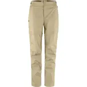 Fjällräven Women's Abisko Hike Zip-Off Trousers Fossil
