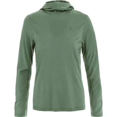 Fjällräven Women's Abisko Wool Hoodie Patina Green