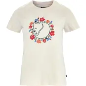 Fjällräven Women's Fjällblomster Fox T-Shirt Chalk White