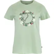 Fjällräven Women's Fjällblomster Fox T-Shirt Soft Jade