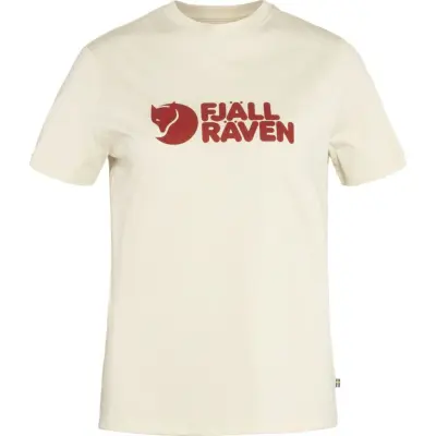 Fjällräven Women's Fjällräven Logo Tee Chalk White