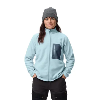 Fjällräven Women's Kaipak Fleece damsktjacka i mellanlager/fleece