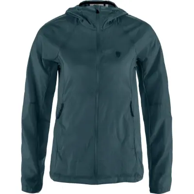 Fjällräven Women's Keb Lätt Wind Jacket Mountain Blue