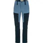 Fjällräven Women's Keb Trousers Curved Dark Navy-dawn Blue