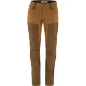 Fjällräven Women's Keb Trousers Curved Timber Brown-Chestnut