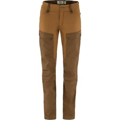 Fjällräven Women's Keb Trousers Timber Brown-Chestnut