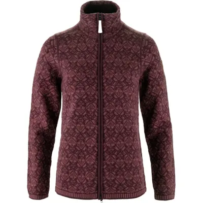 Fjällräven Women's Snow Cardigan Port