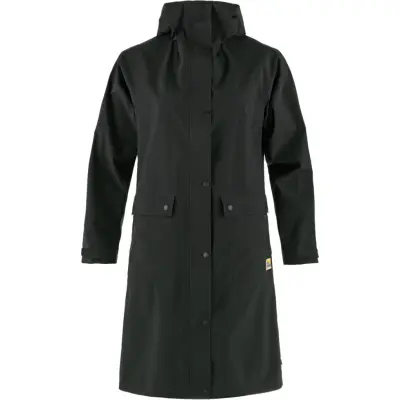 Fjällräven Women's Vardag Rain Parka Black