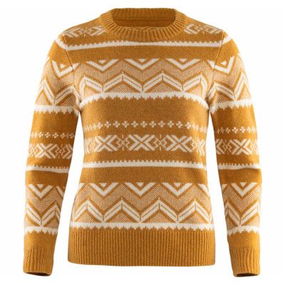 Greenland Re-Wool Pattern Knit, Acorn, L,  Sweatshirts