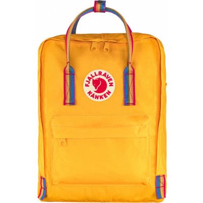 Fjällräven Kånken Rainbow Warm Yellow/Rainbow Pattern