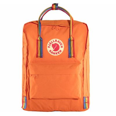 Kånken Rainbow, Burnt Orange-Rainbow Pattern, Onesize,  Fjällräven