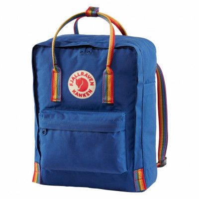 Kånken Rainbow, Deep Blue-Rainbow Pattern, Onesize,  Fjällräven