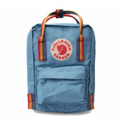 Kånken Rainbow Mini, Air Blue-Rainbow Pattern, Onesize,  Fjällräven