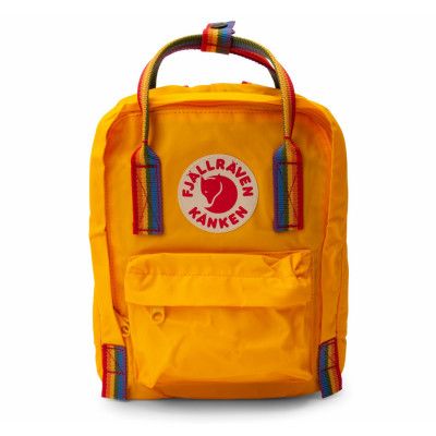 Kånken Rainbow Mini, Warm Yellow-Rainbow Pattern, Onesize,  Fjällräven