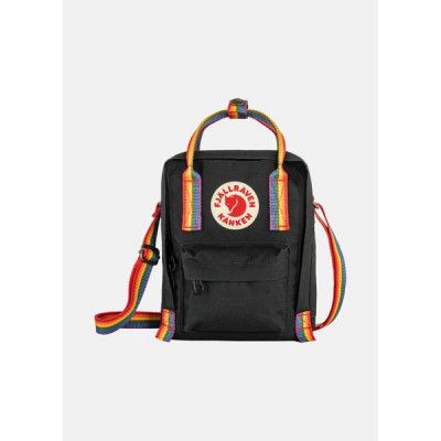 Kånken Rainbow Sling, Black-Rainbow Pattern, Onesize,  Axelremsväskor