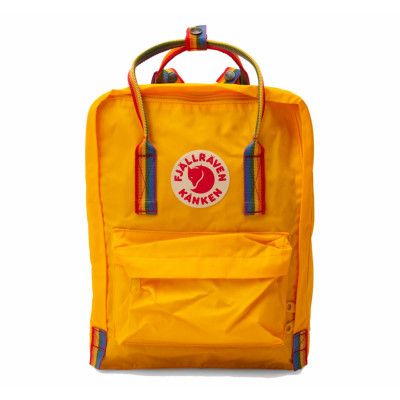 Kånken Rainbow, Warm Yellow-Rainbow Pattern, Onesize,  Fjällräven
