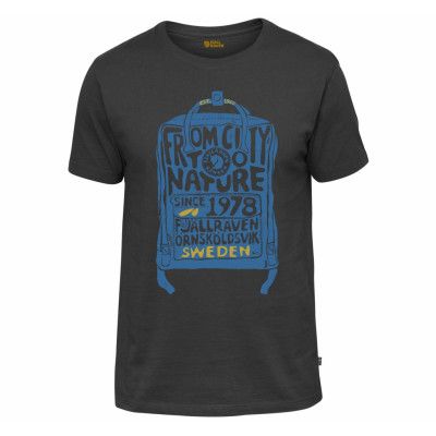 Kånken T-Shirt, Dark Grey, L,  Fjällräven