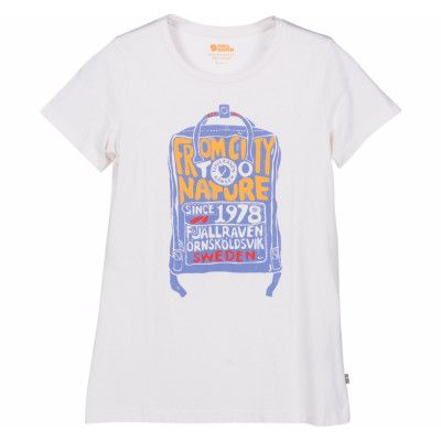 Kånken T-Shirt W, Eggshell, Xs,  Fjällräven