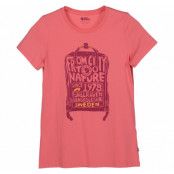 Kånken T-Shirt W, Peach Pink, L,  Fjällräven