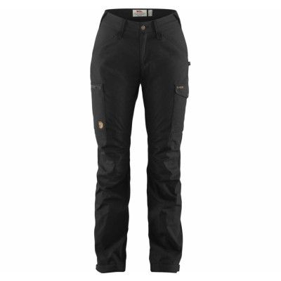 Kaipak Trousers Curved W, Black, 48,  Fjällräven