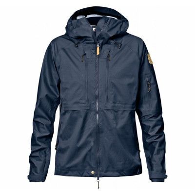 Keb Eco-Shell Jacket W, Dark Navy, 2xs,  Fjällräven
