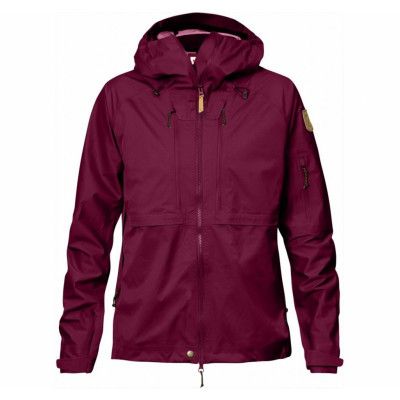 Keb Eco-Shell Jacket W, Plum, Xl,  Fjällräven