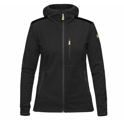 Keb Fleece Hoodie W, Dark Grey, M,  Tröjor