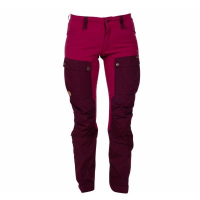 Keb Trousers Curved W Reg, Dark Garnet-Plum, 42,  Fjällräven